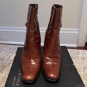 Kenneth Cole New York Chestnut Ankle Boots